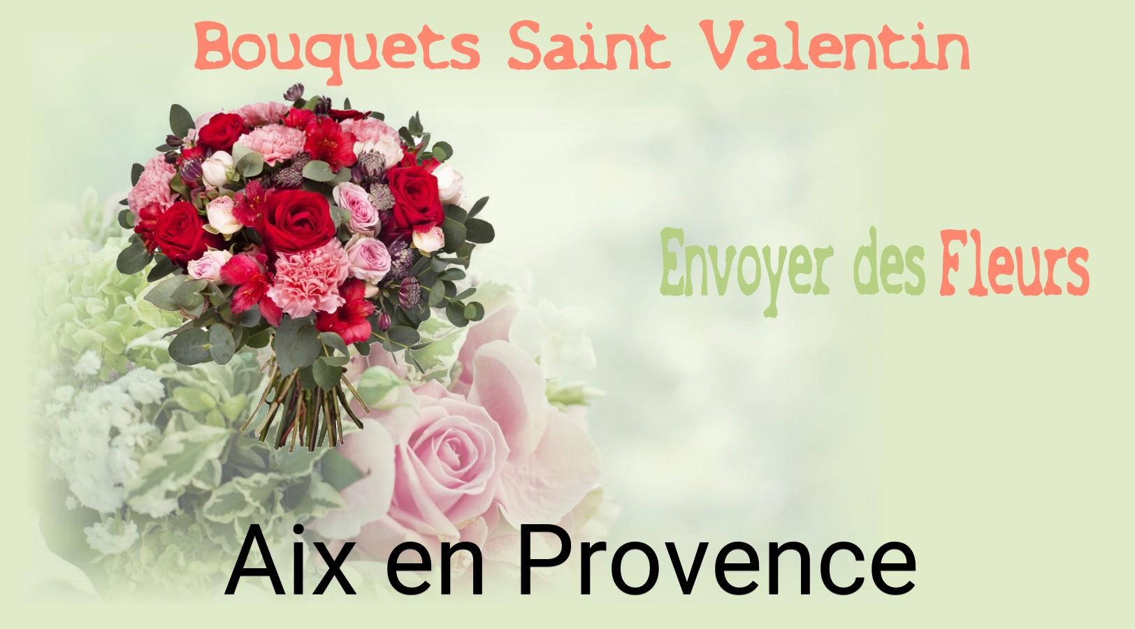 Roses de Saint-Valentin livrées à Aix-en-Provence